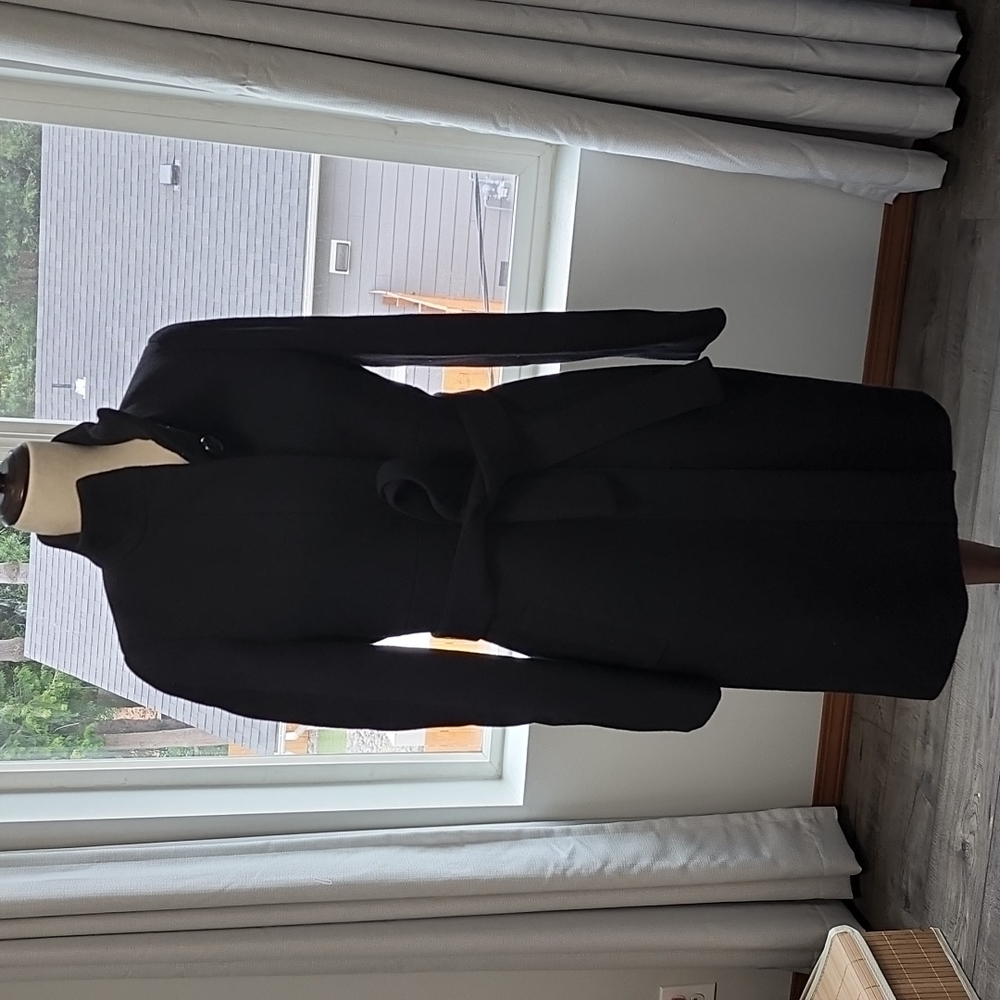 Jcrew double cloth woven coat